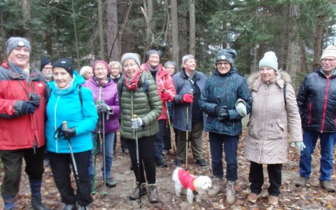 Das war die Winterwanderung mit vorweihnachtlicher Feier